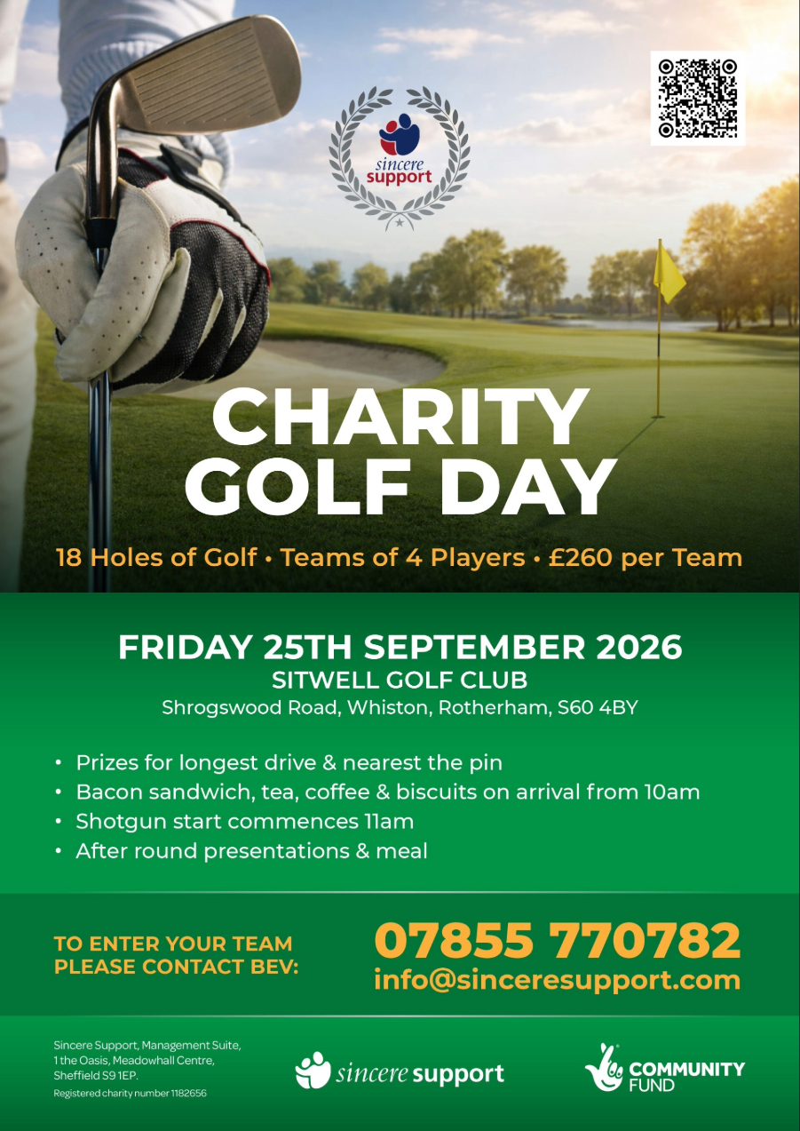 Sincere Support Charity Golf Day 2026
