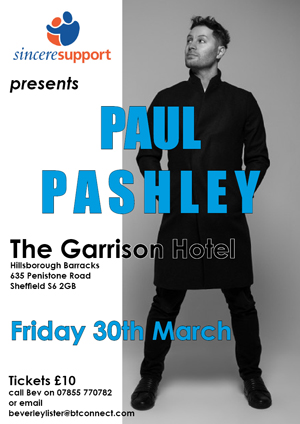 Paul Pashley - 30th March 2018